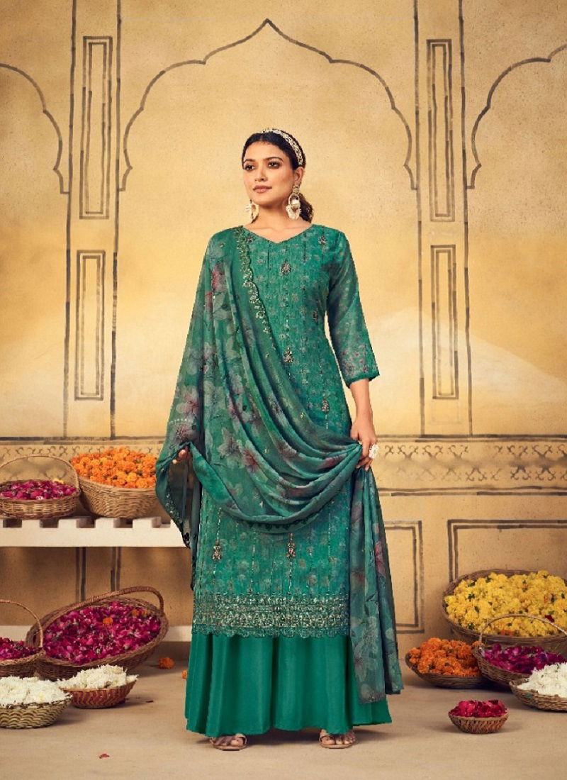 Mayur Ruhab Moon Heavy Festive Wear Wholesale Sharara Suits